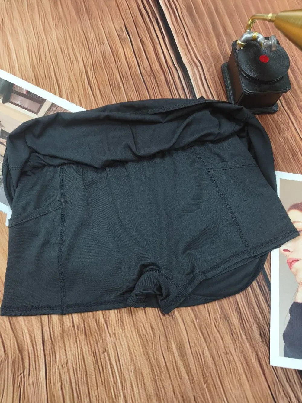 Alo Yoga Mini Tennis Black Skirt New With Tags - Athletic Fitness Girl🥎💃🏻